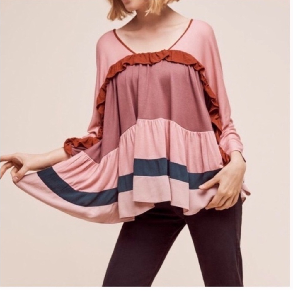 Anthropologie meadow rue top